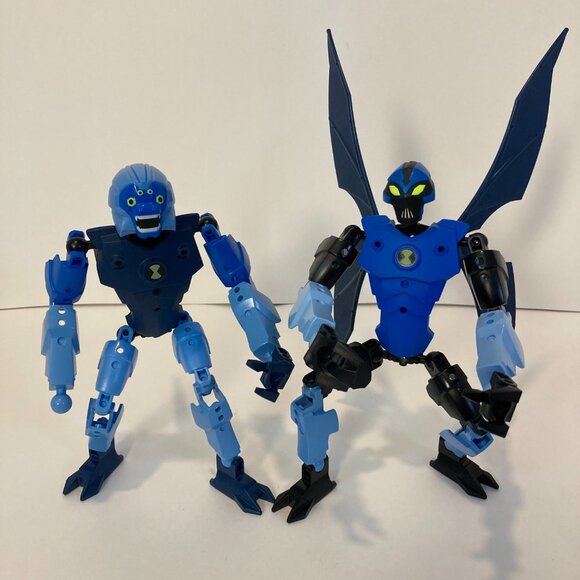 LEGO Ben 10 Alien Force Figures Lot of 2 Incomplete Spidermonkey Big Chill 8519 - Picture 1 of 8